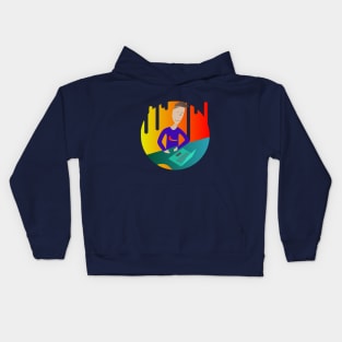 Flat art Kids Hoodie